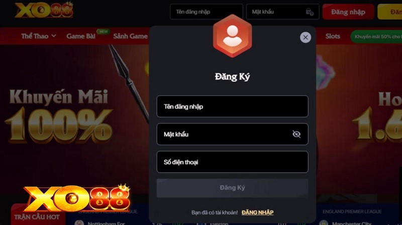 Gia nhập thành viên XO88 để hưởng nhiều ưu đãi độc quyền